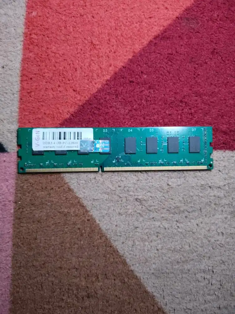 RAM PC Long DIMM DDR3 4GB PC-12800 Merk V-Gen