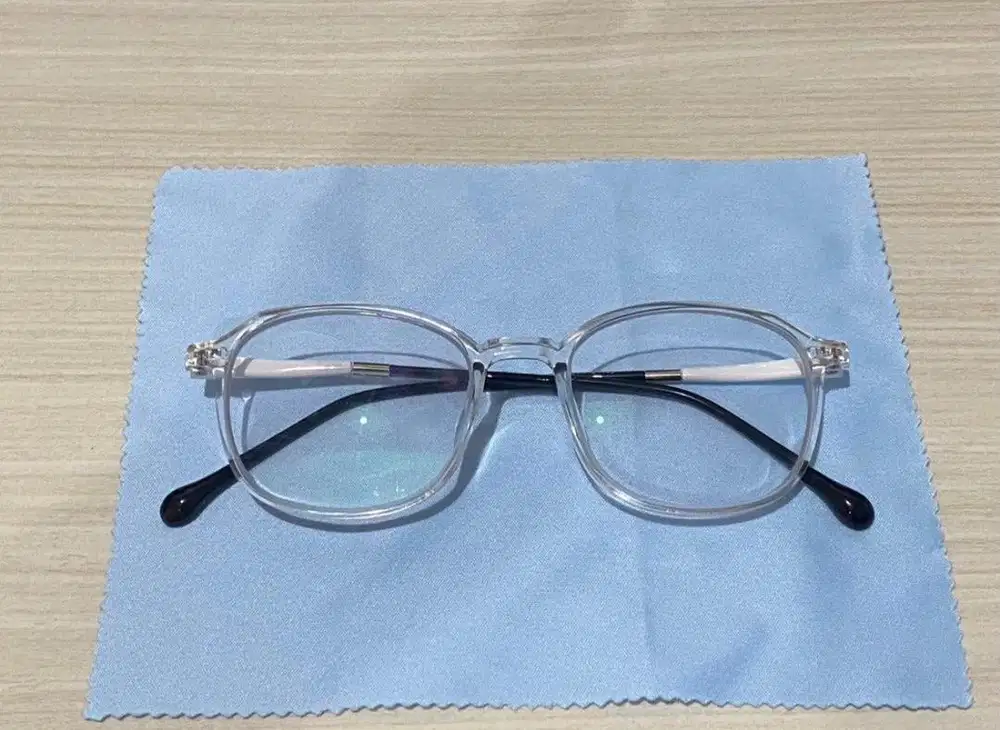 kacamata frame bening minus 4