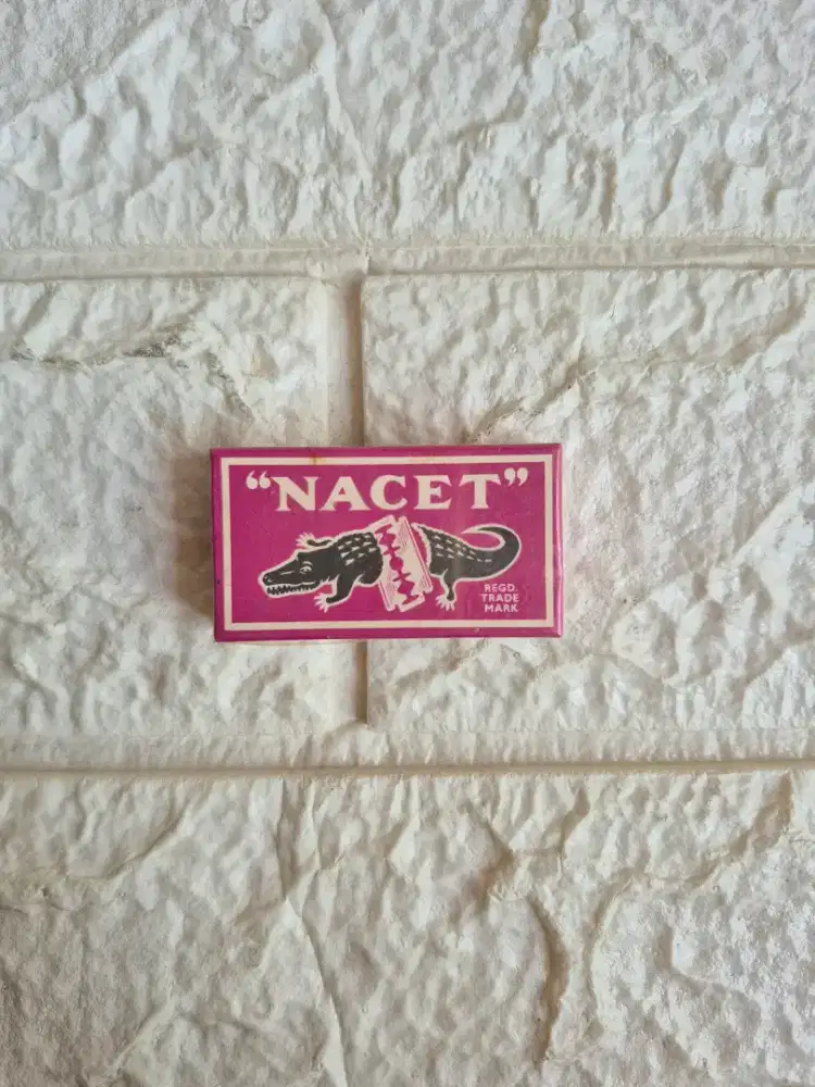 Vintage Rare NACET Safety Razor Blade Koleksi Khusus Kolektor