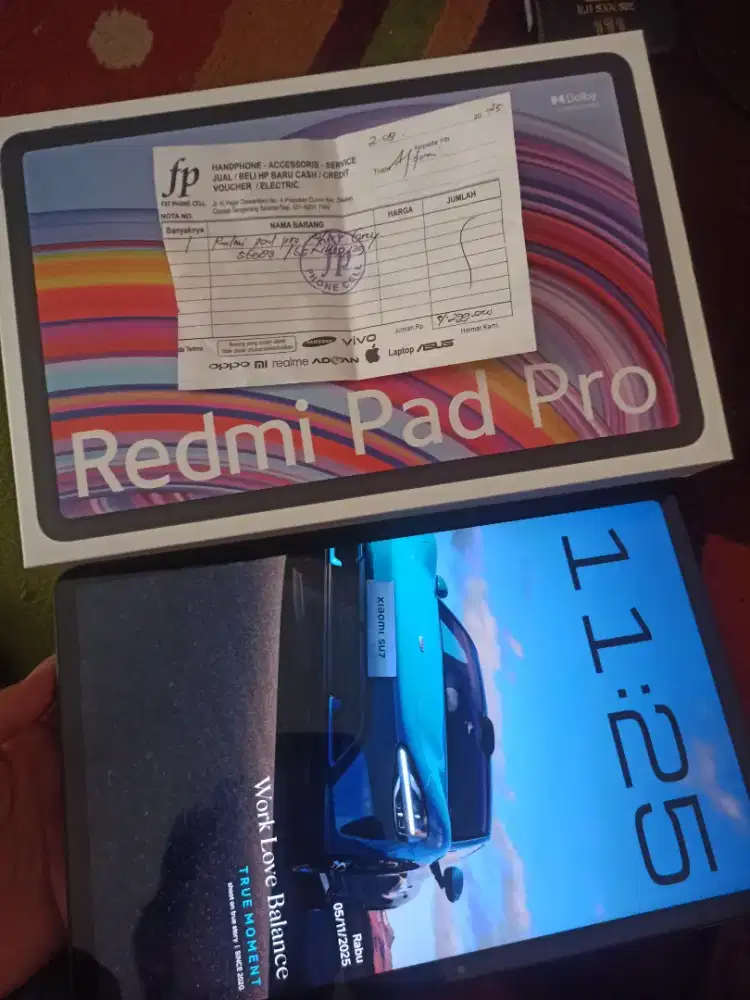 JUAL BU Xiaomi Redmi Pad Pro 8/128GB Black . LIKE NEW!