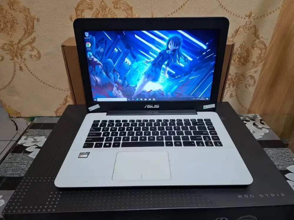 Laptop Asus X455WA - Amd E1-6010 -4GB - HDD 500GB - SIAP PAKE