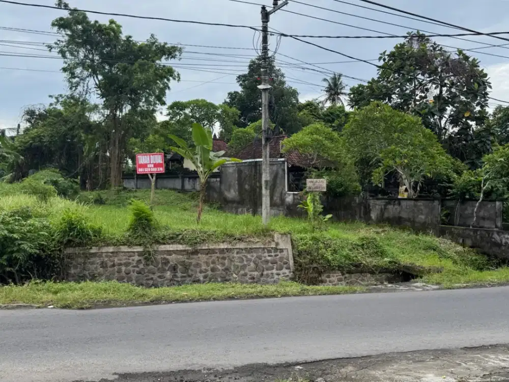 Tanah pinggir jalan