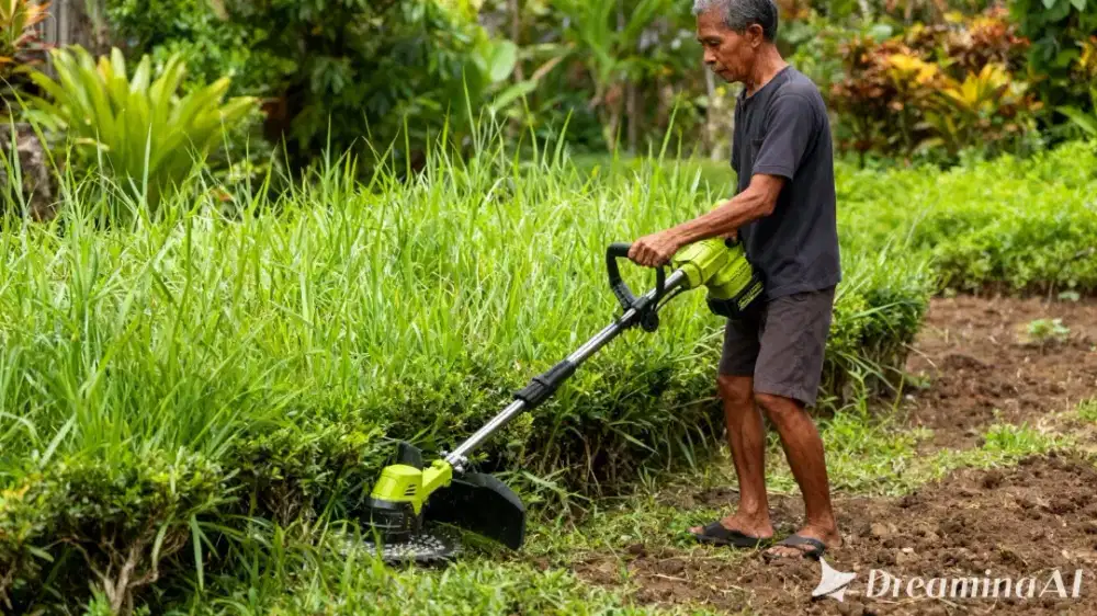 Potong Rumput & Perawatan Taman