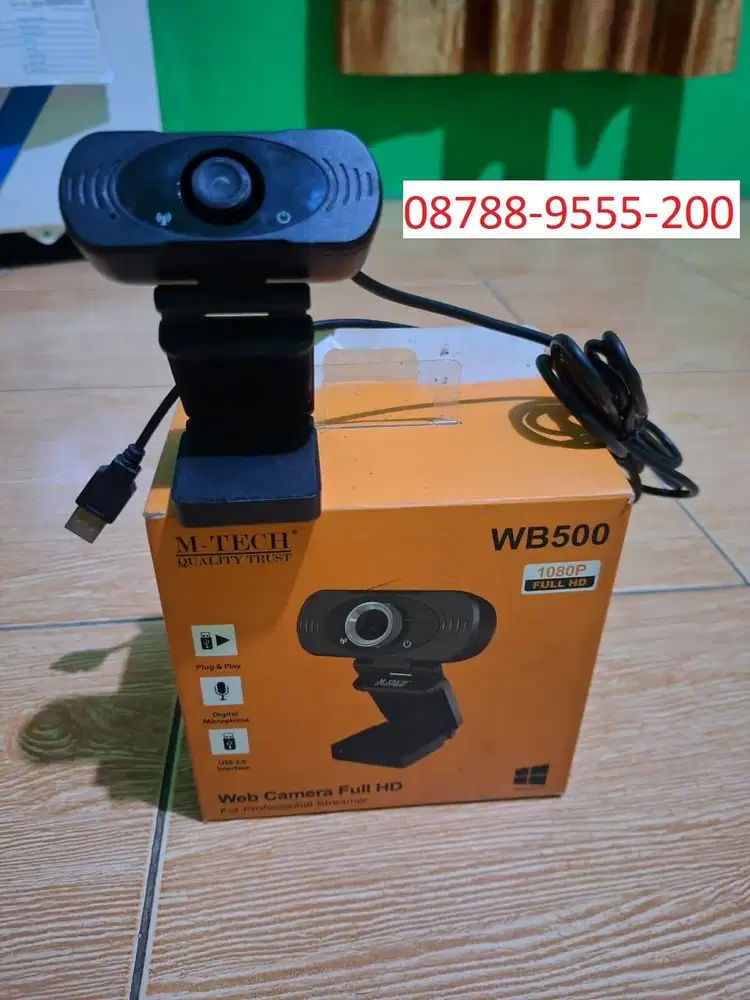 Webcam M-Tech WB500 1080P