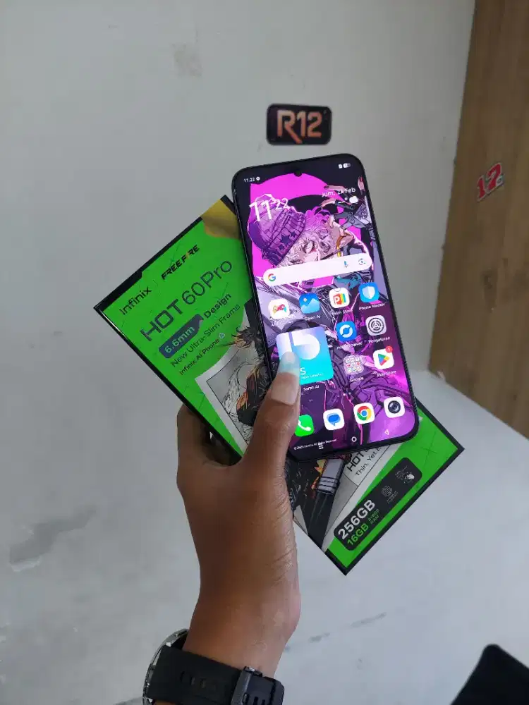 Infinix Hot 60 pro 4G 8/256 seken istimewa resmi
