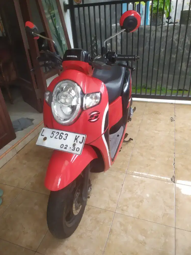 Honda Scoopy Tahun 2020 Plat L Surabaya Surat-Surat Lengkap Hidup