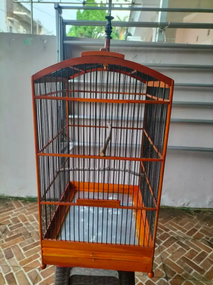 Sangkar kotak seperti baru mulus plus krodong