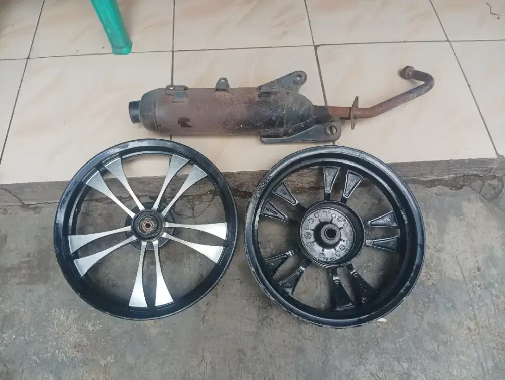 Velg mio sporty + kenalpot