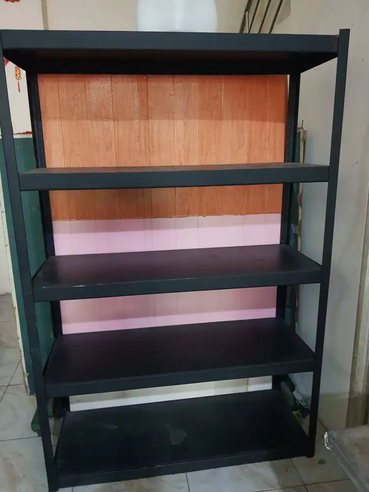 Preloved Rak Besi 5 Tingkat Krisbow