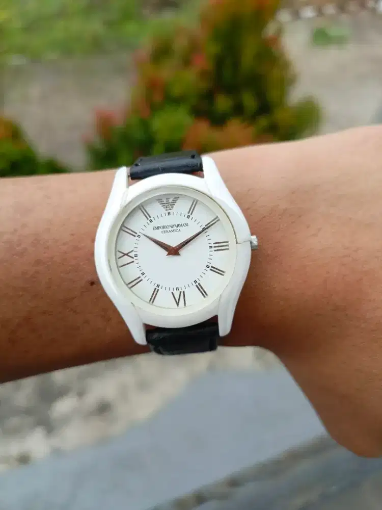 Jual jam tangan original emporio armani ceramica