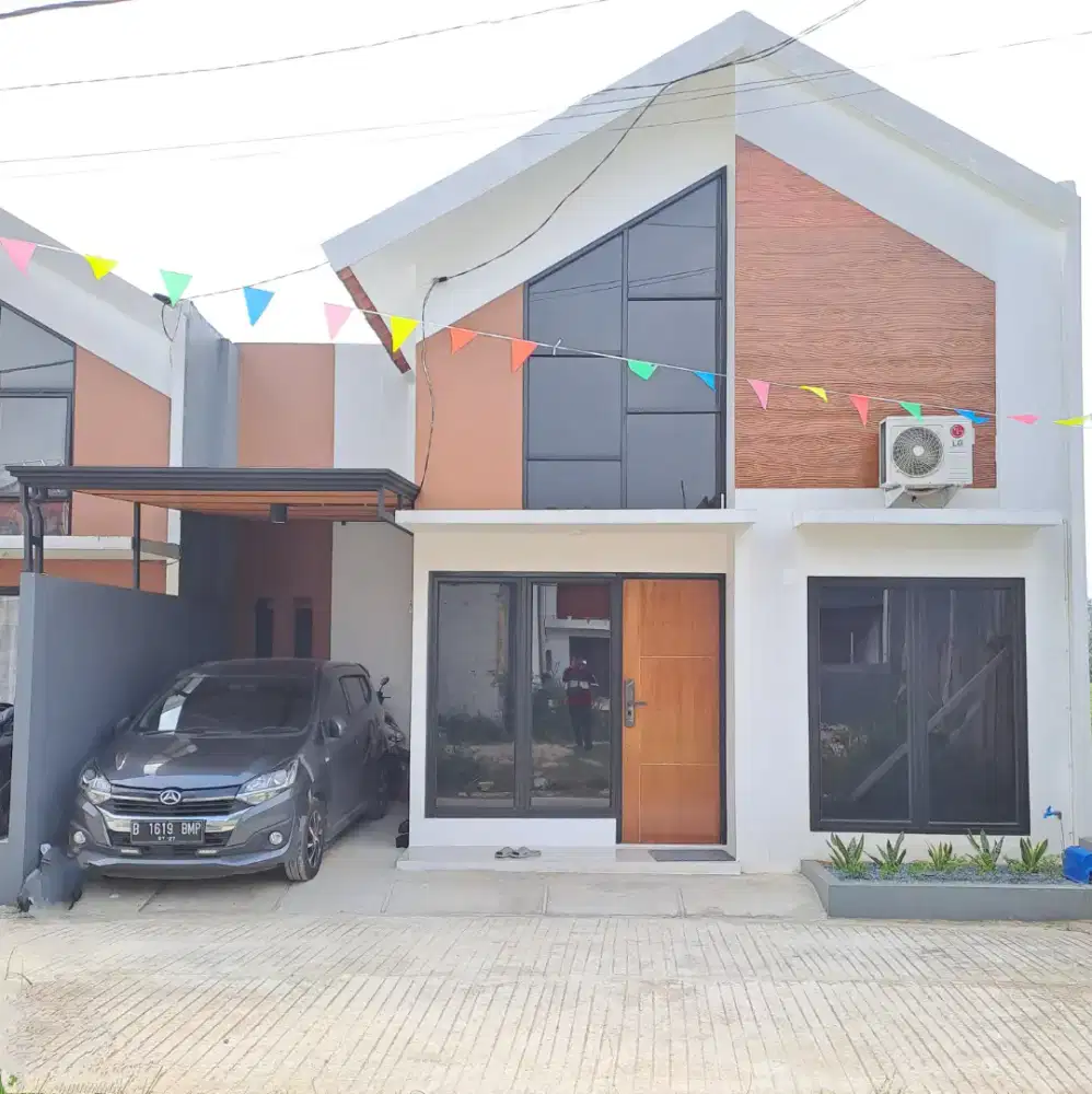 Rumah bebas banjir di depok