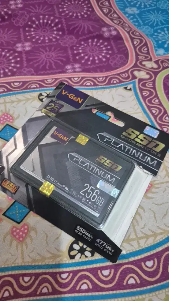 SSD Platinum V-Gen 256 gb