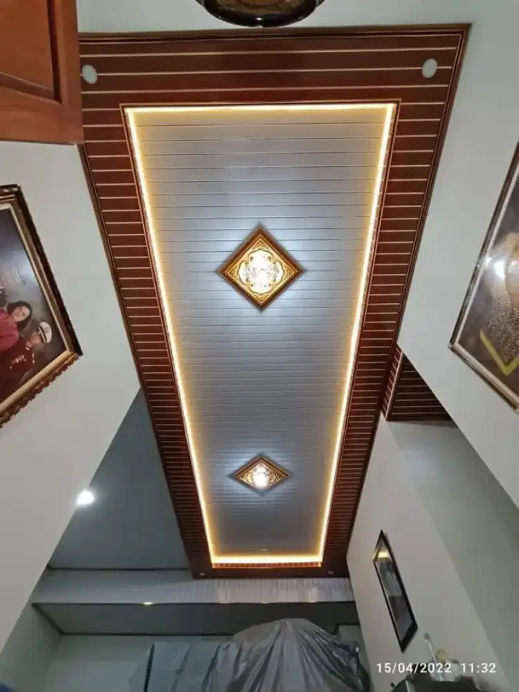 TERIMA PEMASANGAN PLAFON PVC DAN INTERIOR TERLENGKAP