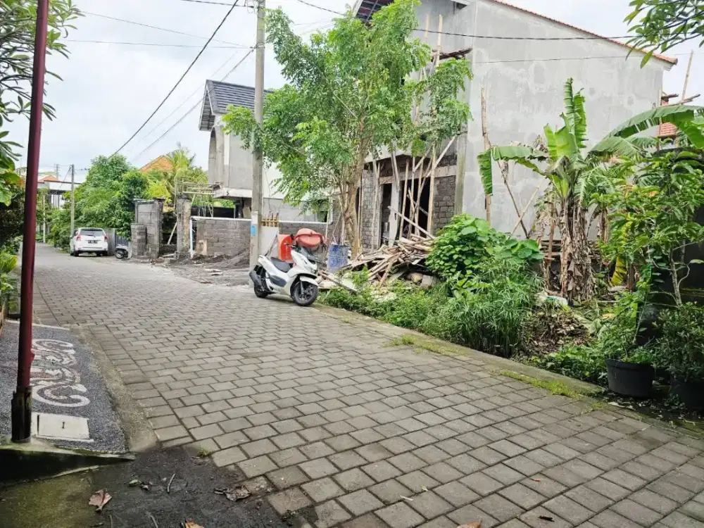 Di jual tanah jalan Siulan , Denpasar , Bali