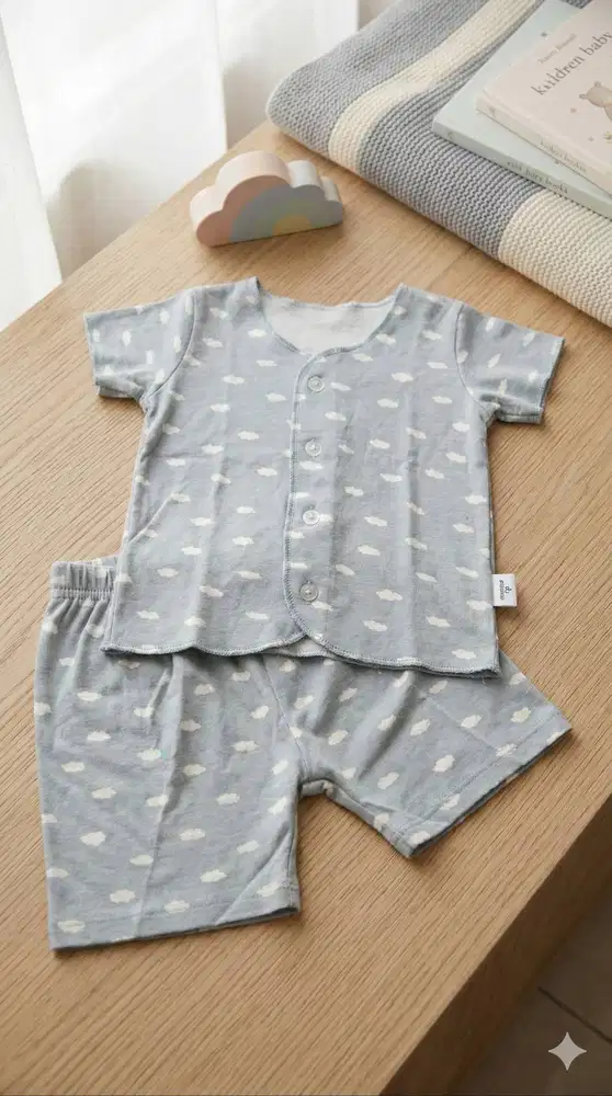 BERKAH RAMADHAN: Setelan Piyama Awan Lucu GRATIS untuk Si Kecil