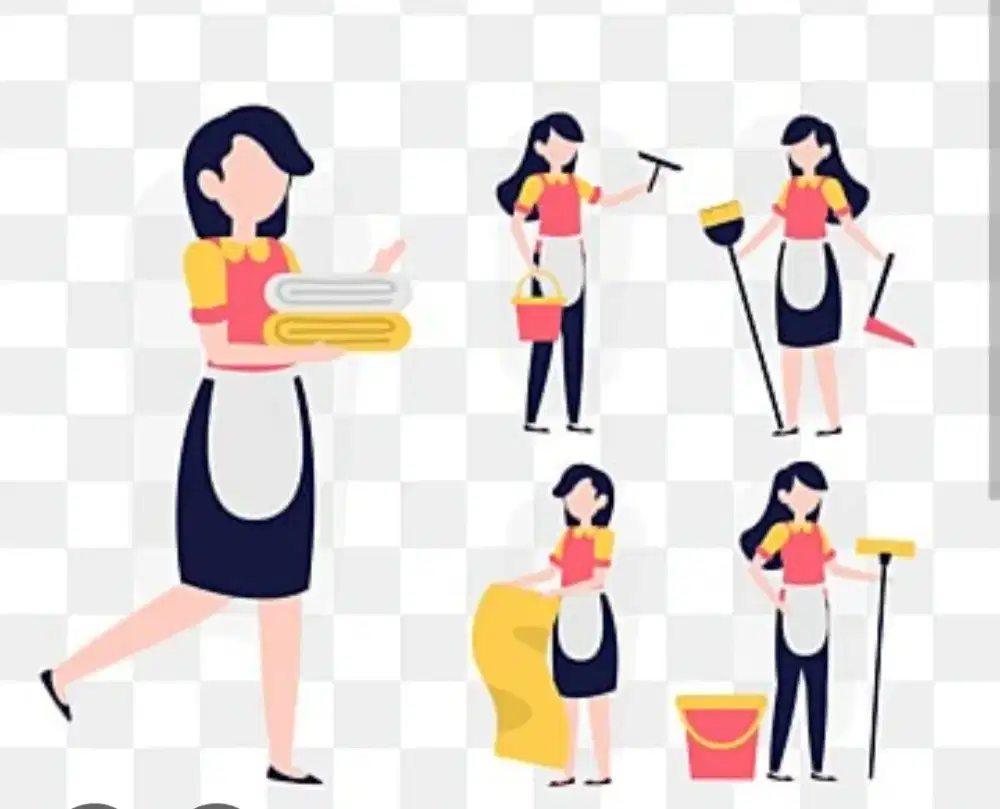 Dibutuhkan ART bersih2 untuk di apartemen