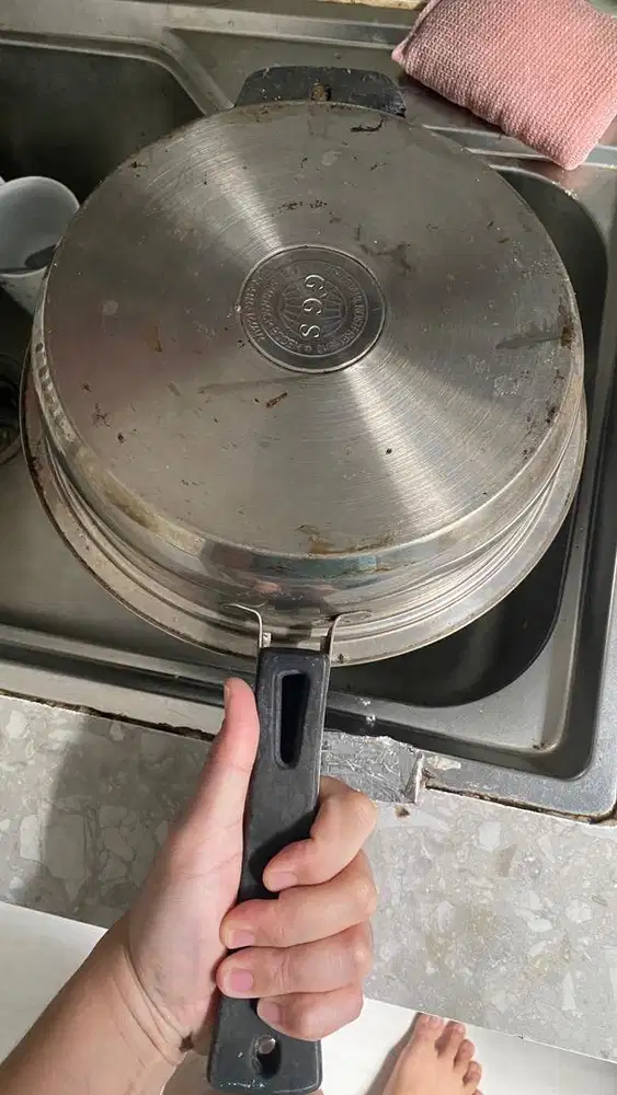 Wajan dan refil mop bolde