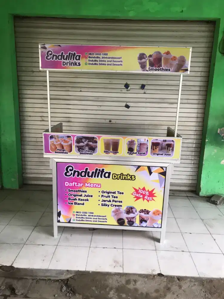 Booth jualan cfd nego