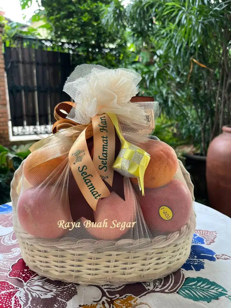Parcel LEBARAN Buah Segar SET Minimalis Hampers Buah Import