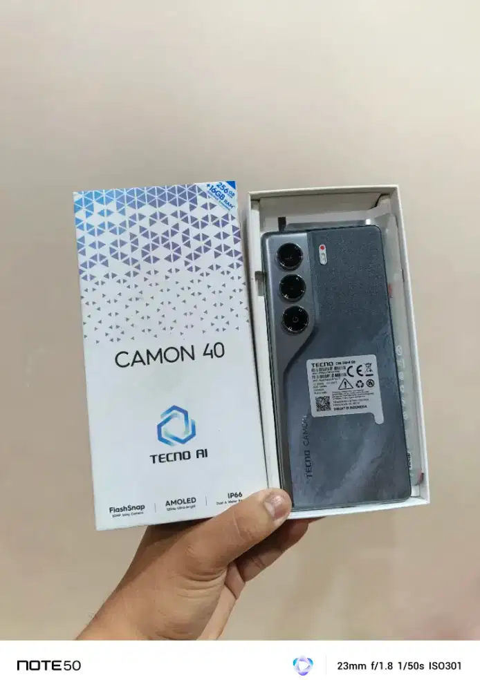 Tecno Camon 40 (8/256GB) Like New