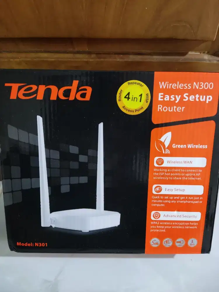 Penguat Wifi Tembak Wifi TENDA N301 Baru