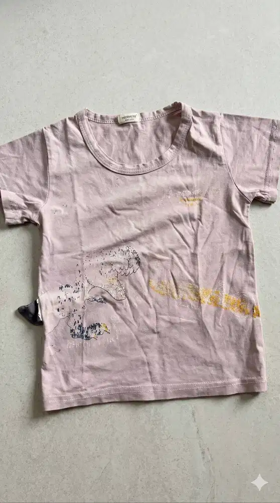 [GRATIS] Kaos Anak Preloved - Motif Dino Lucu (Edisi Ramadhan Berkah)