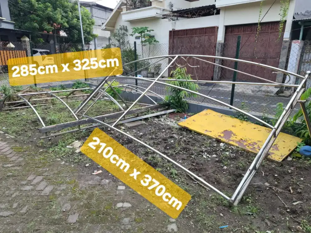 Canopy / kanopi stainless steel