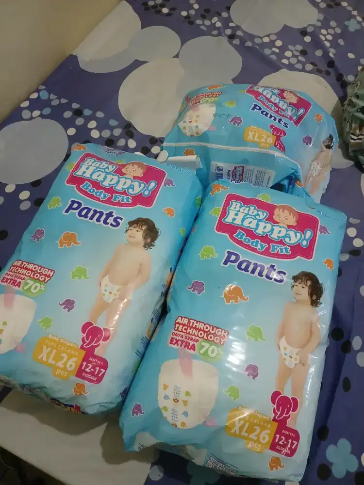 Popok diapers Baby Happy XL 26