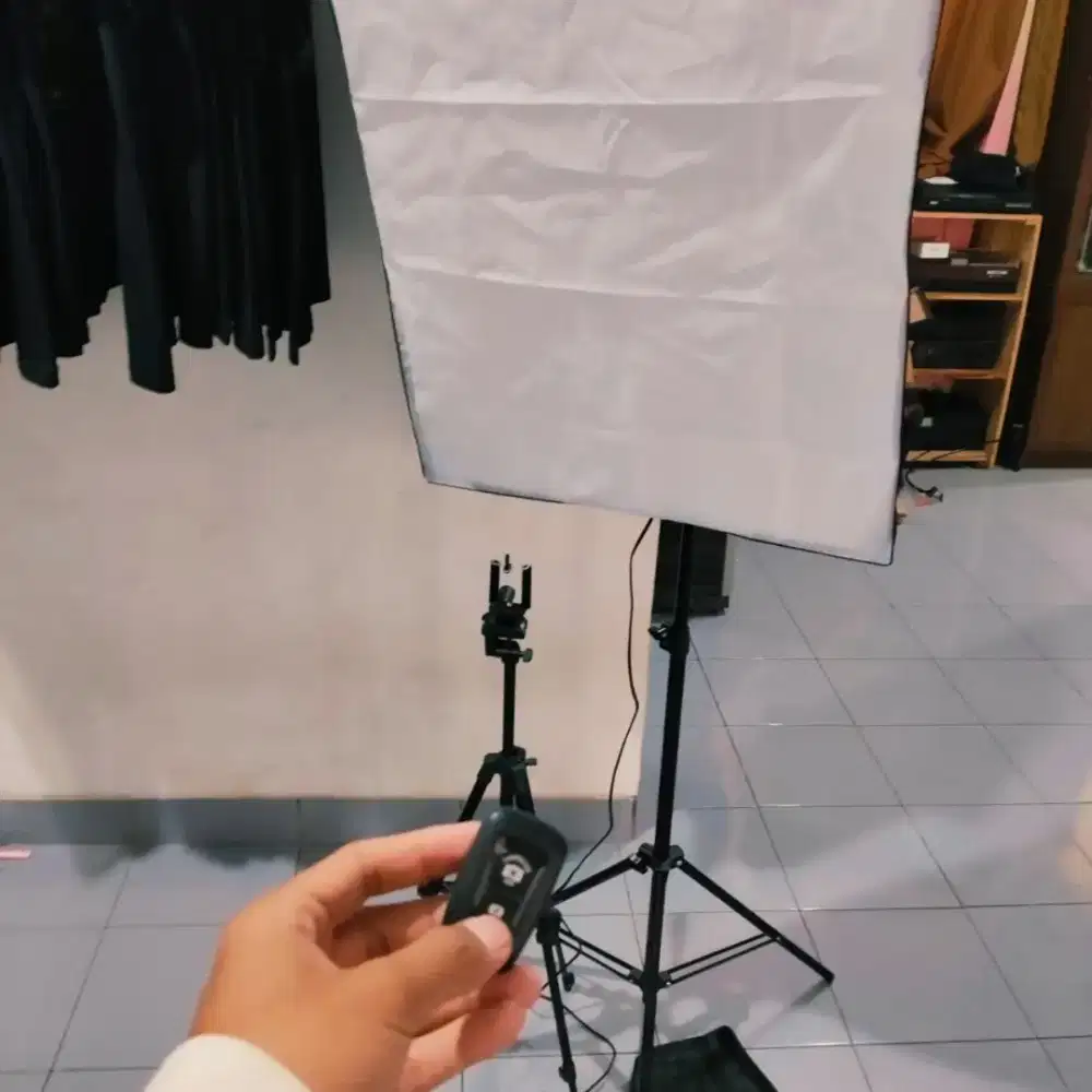 1 set alat pencahayaan untuk live