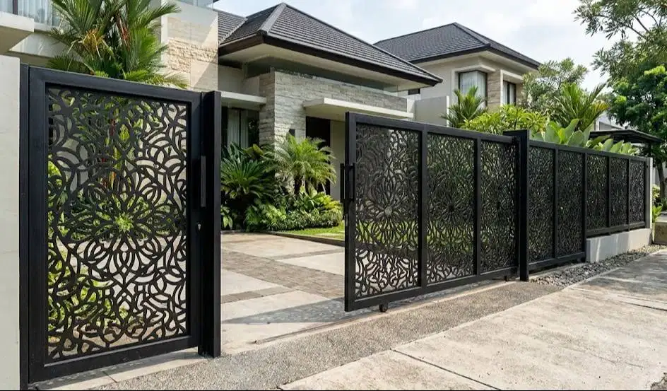 JASA PEMBUATAN PAGAR BESI, HOLLOW & MINIMALIS - KUAT DAN RAPI