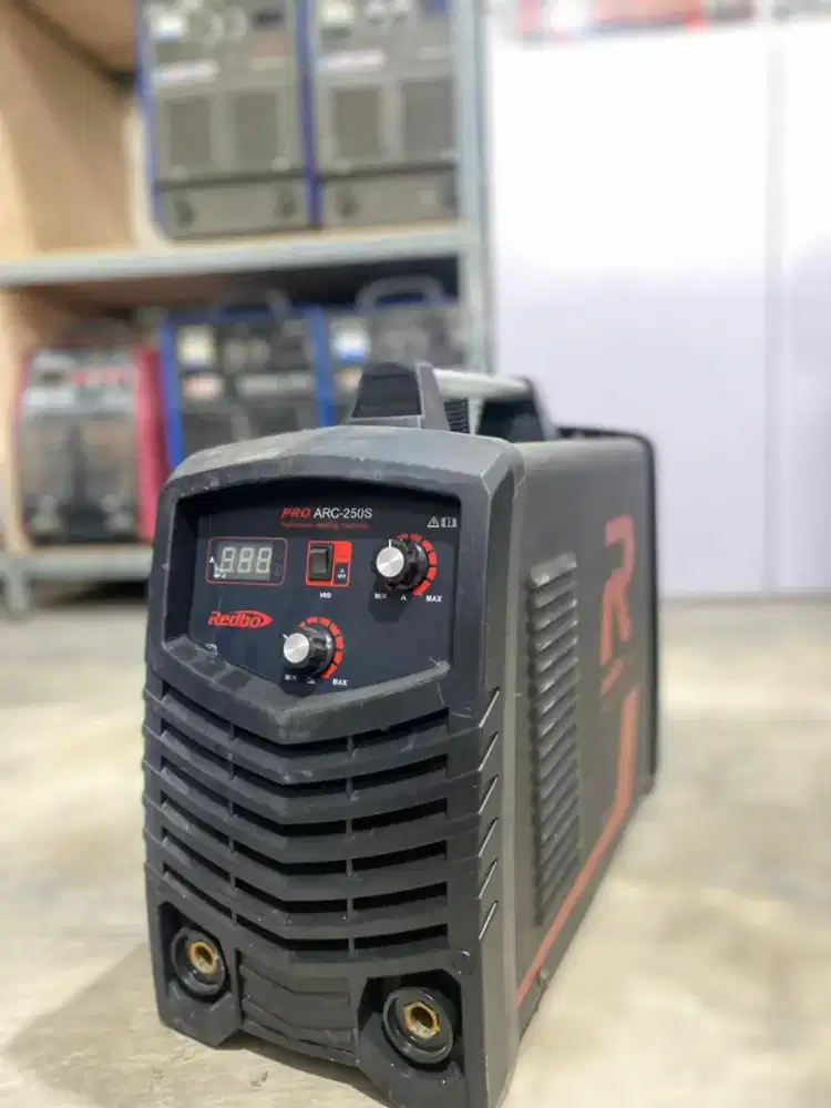 MESIN LAS BEKAS MMA 250A 1 PHASE REDBO PRO BEKAS SMAW STIK LISTRIK