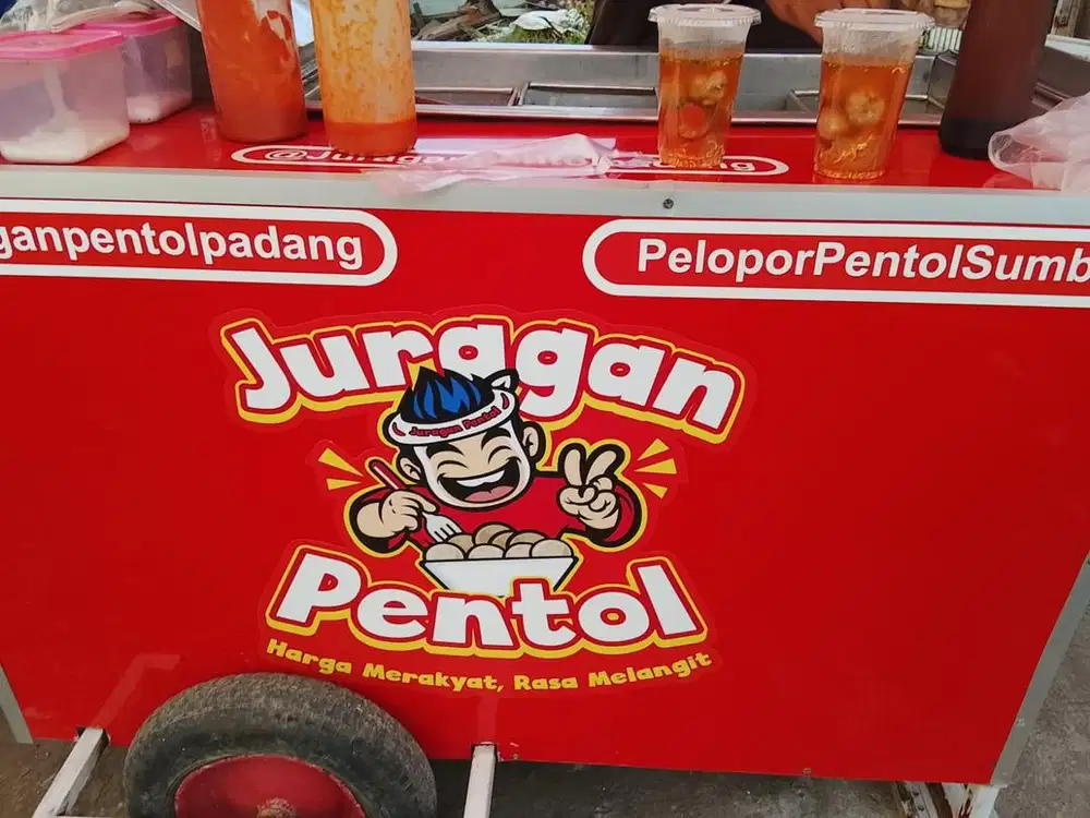 Gerobak Pentol Dandang Petak
