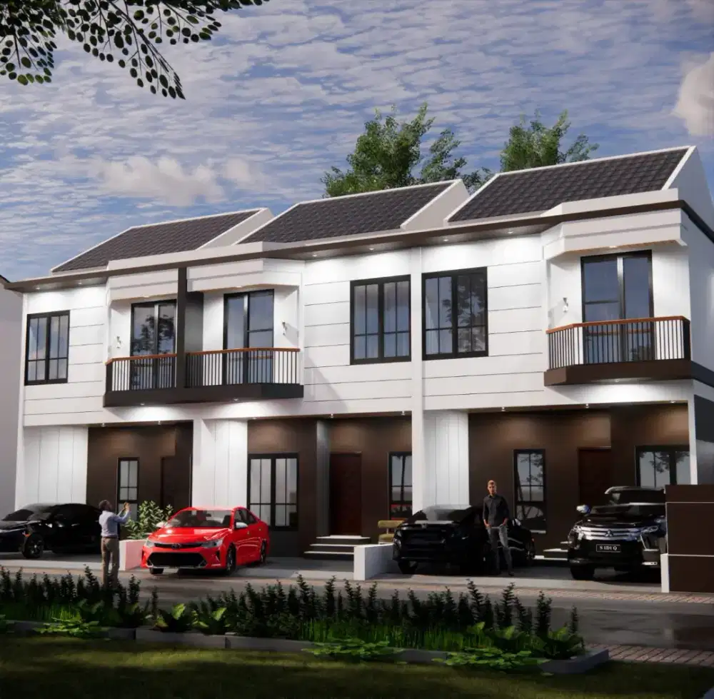 Rumah Modern 2 lantai di Cempaka putih jakarta pusat lokasi strategis