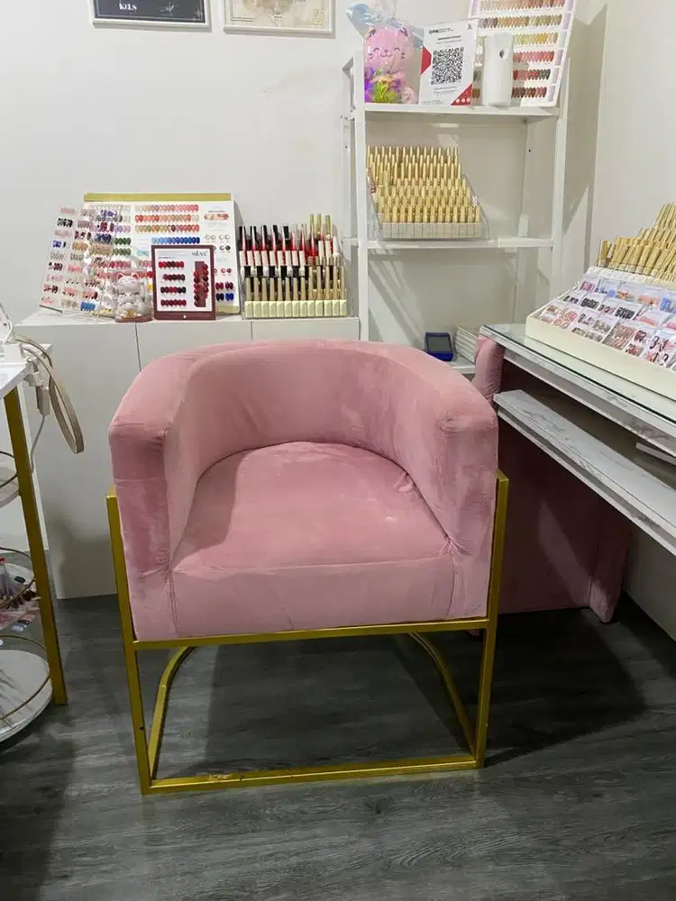 MEJA SET NAIL ART freeKursi untuk tas