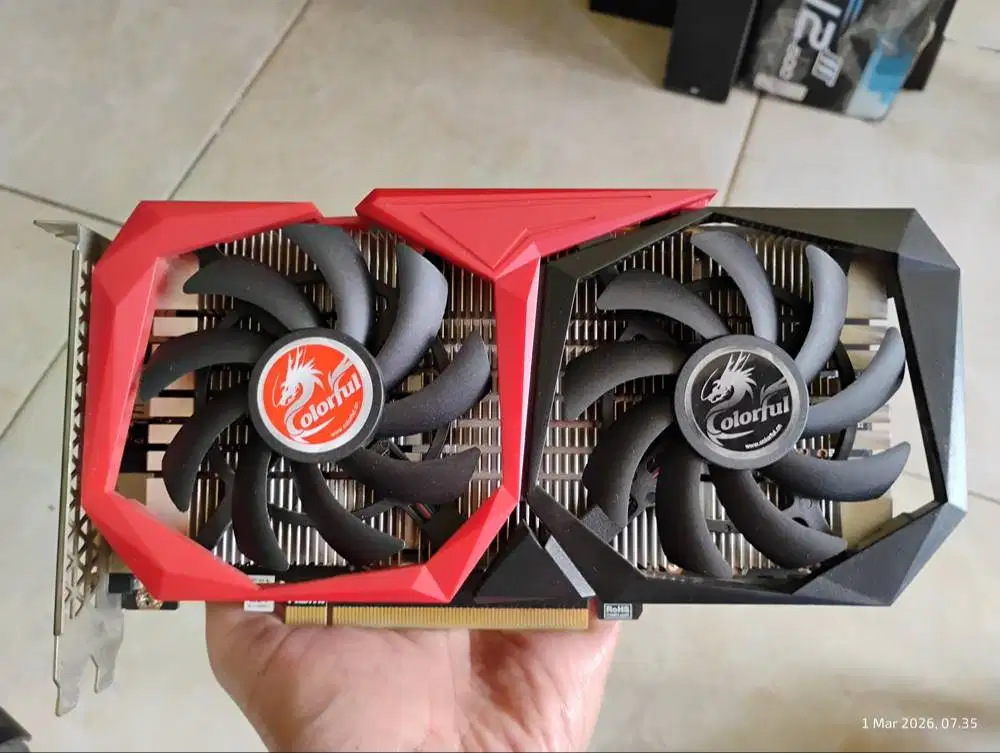 COLORFUL BattleAxe GTX-1650 4GB 128Bit DDR6 1x6 PinPower