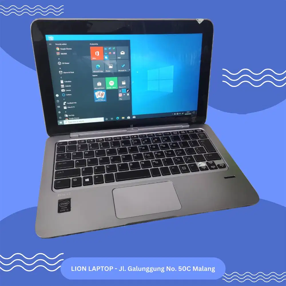 RAM 8GB SSD 256GB Touchscreen HP Elite X2 1011 G1 Tablet [02|03]