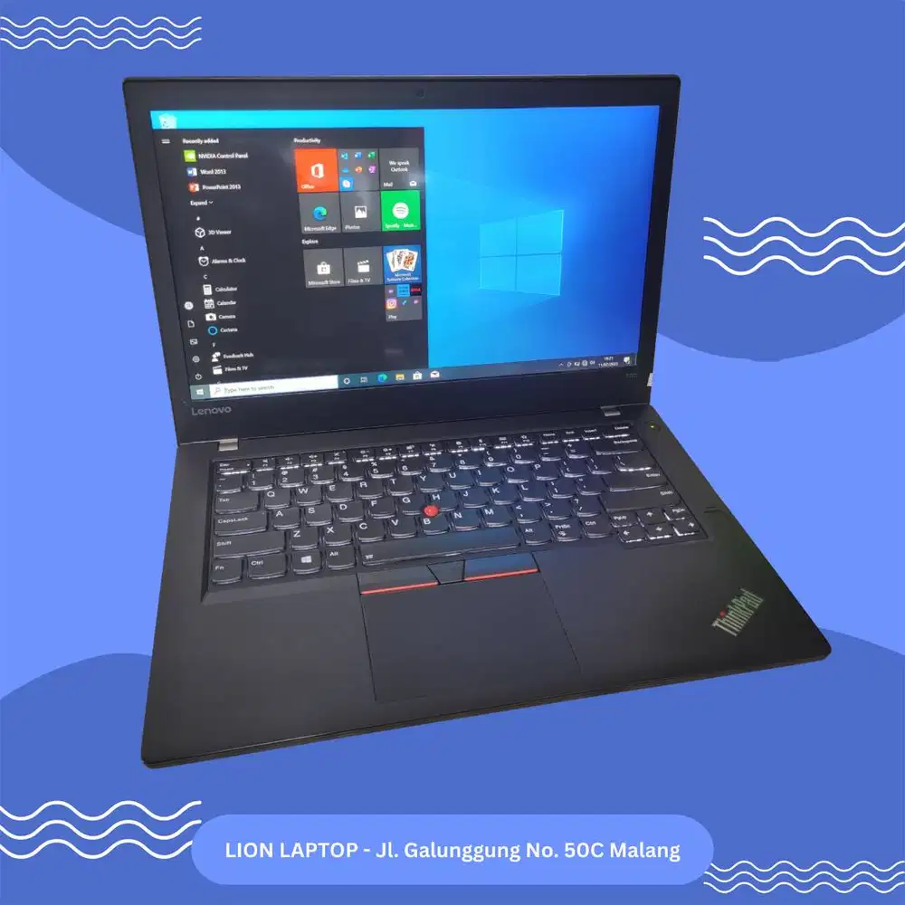 RAM 8GB SSD 256GB i5 Touchscreen Lenovo Thinkpad T470 [02|03]