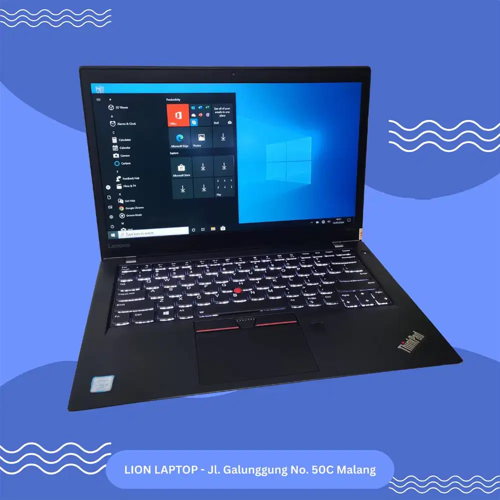 Core i5 Gen 7 RAM 8GB SLIM TOUCHSCREEN Lenovo Thinkpad T470s [02|03]