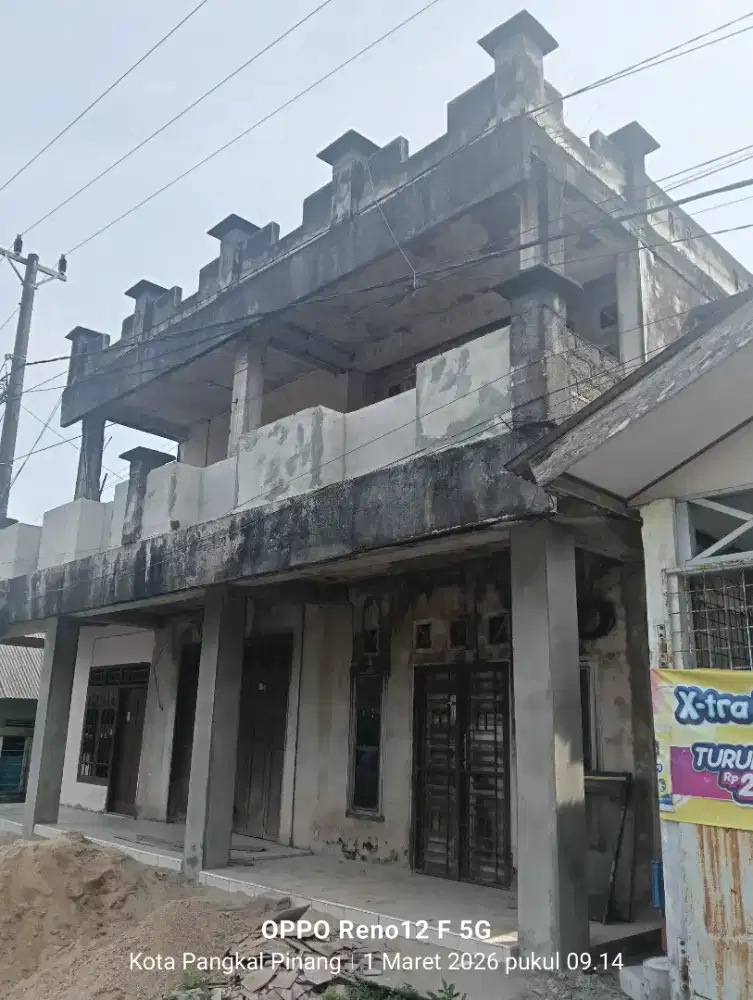 Rumah 4 lantai proses