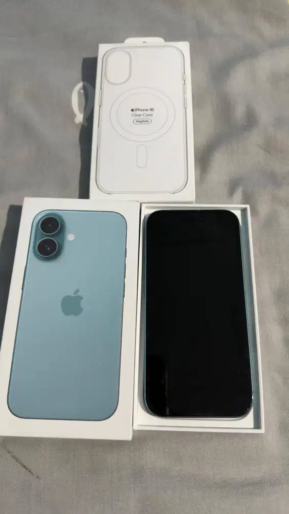Iphone 16 128 Gb Teal Garansi Resmi Ibox/Eraspace/Erafone
