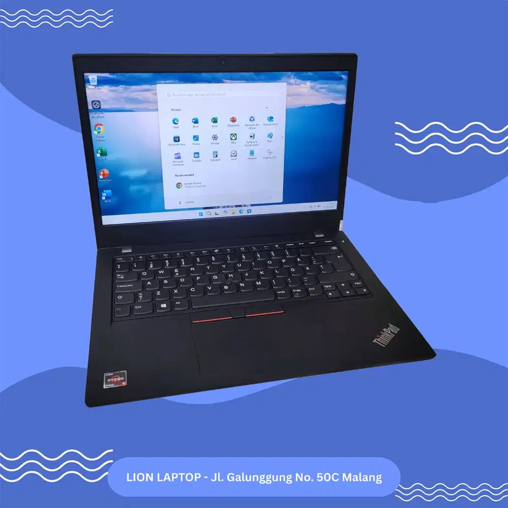 Gaming/Editing AMD Ryzen 5 PRO 8/256 MULUS Lenovo Thinkpad L14 [02|03]