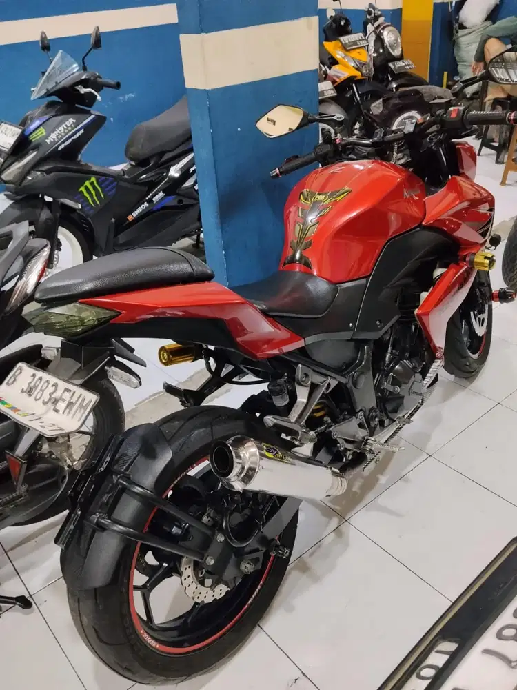 (#) KAWASAKI NINJA Z250 FULL ORISINIL GRES