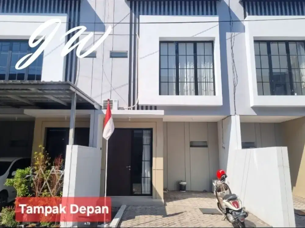 SEWA RUMAH MURAH SURABAYA TIMUR 2 LANTAI REGENCY ONE