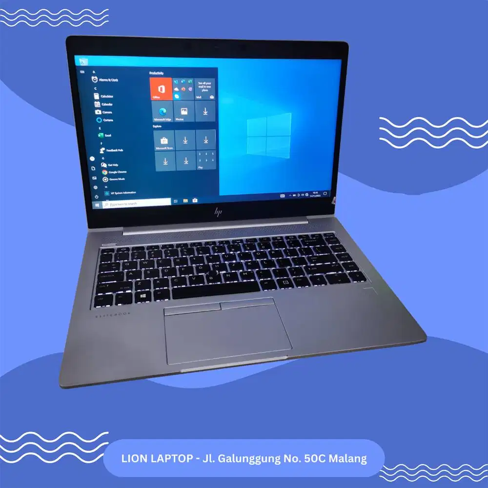 FUll Aluminium Body Core i7 gen 8 8/256 HP Elitebook 840 G6 [02|03]