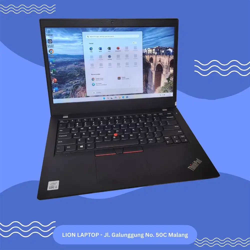 i5 Gen 10 Murah RAM 8GB SSD 256GB Lenovo Thinkpad L14 [02|03]