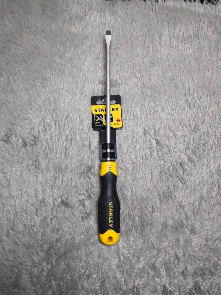 STANLEY Obeng / Cushion Grip 6.5mm x 200mm