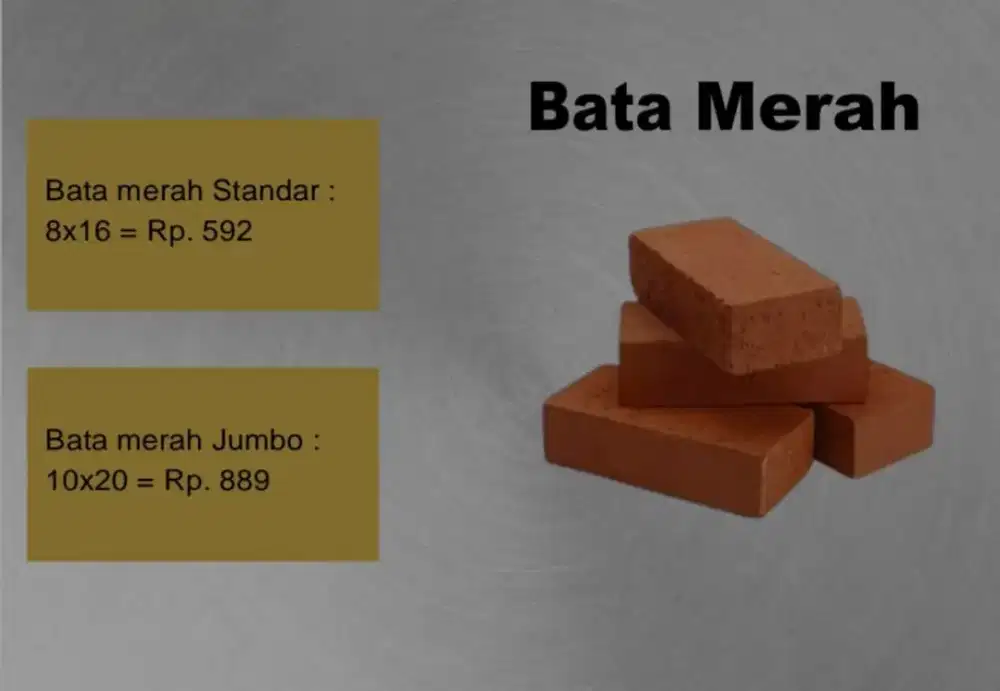 Bata Merah Berkualitas