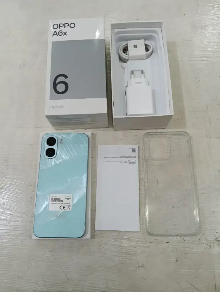 Oppo A6x 6/256 second murah masih bergaransi