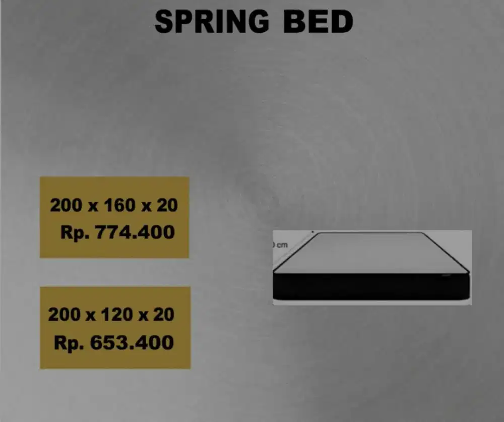 Spring Bed Empuk dan Nyaman