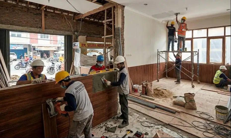 JASA RENOVASI RUMAH MAKAN PROFESIONAL - MODERN DAN ESTETIK